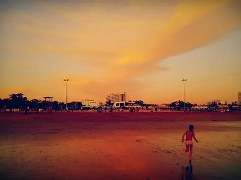 Maroko | Agadir o zachodzie słońca