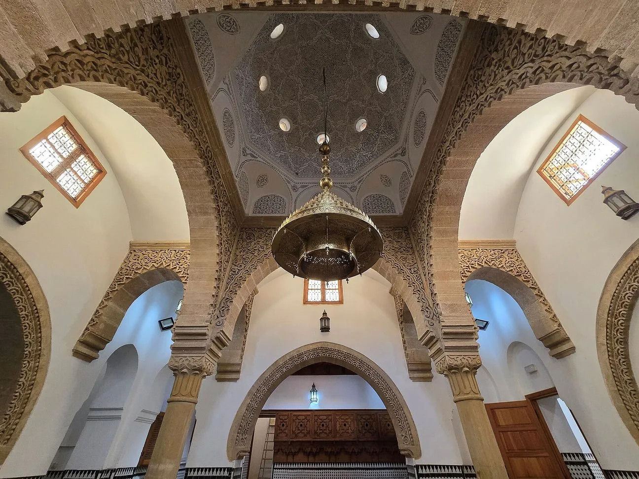 Maroko | Wnętrze hammamu Saffarin w Fezie
