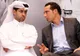 Karim Alami, były marokański tenisista (z prawej), i Nasser Al-Khelaifi