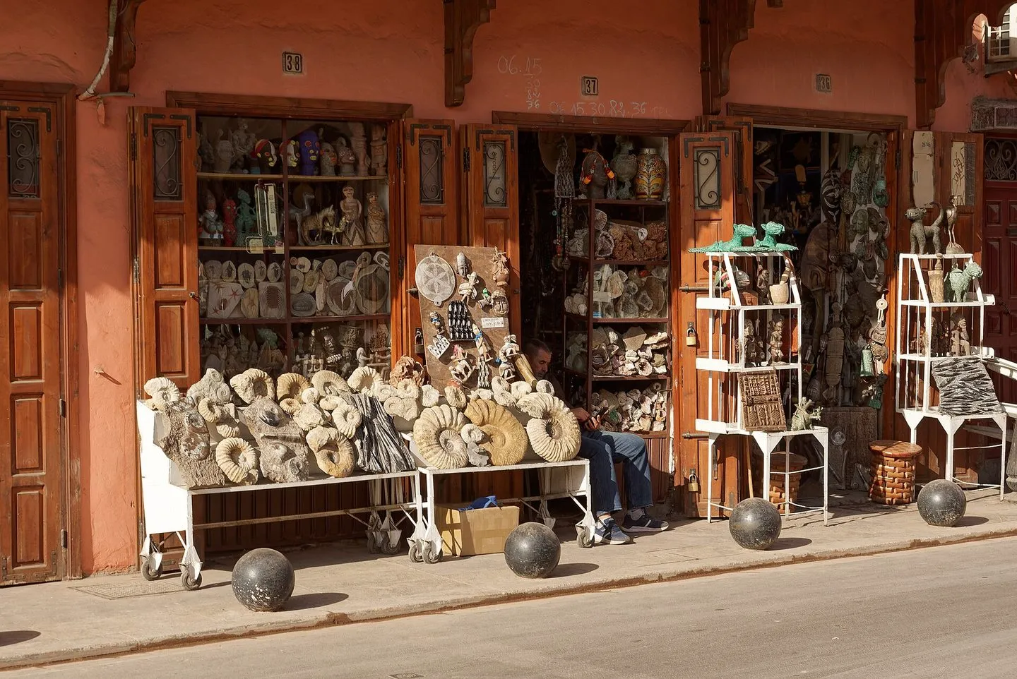 Maroko | Sklep z pamiątkami w Marrakeszu