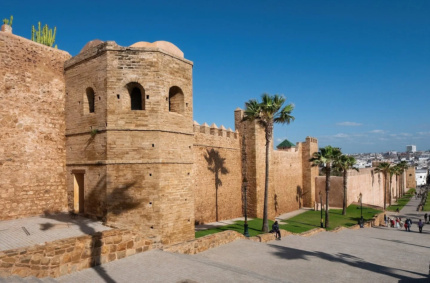 Maroko - Rabat | Mury kasby Udajów w Rabacie