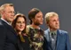 Daniel Craig, Barbara Broccoli, Naomie Harris i Christoph Waltz na premierze filmu „Spectre” w Berlinie (2015)