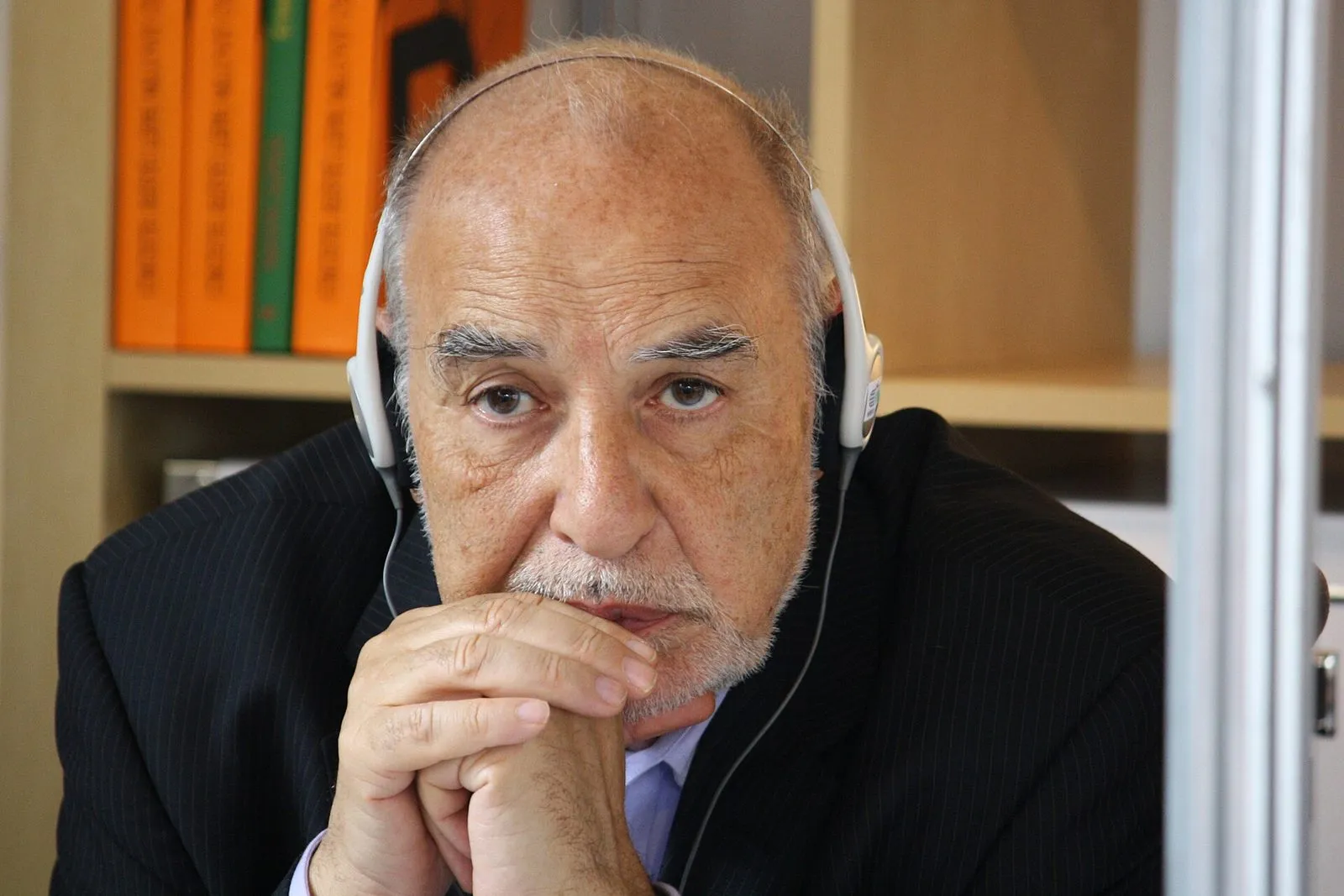 Tahar Ben Jelloun na targach książki Svět knihy w Pradze (2011)