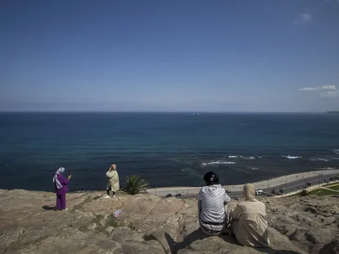 Maroko | Widok na morze z Tangeru
