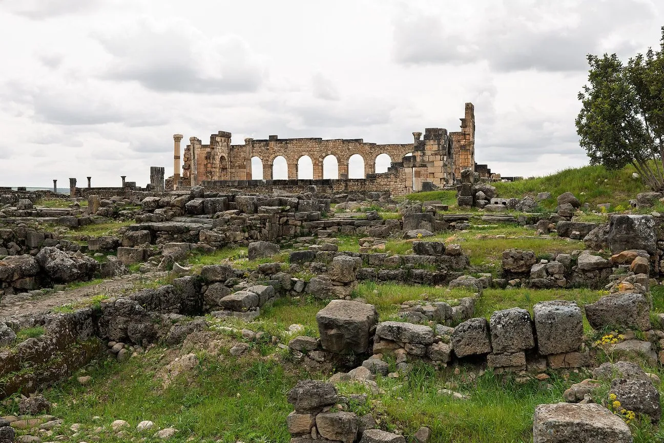 Maroko | Ruiny rzymskiego miasta Volubilis